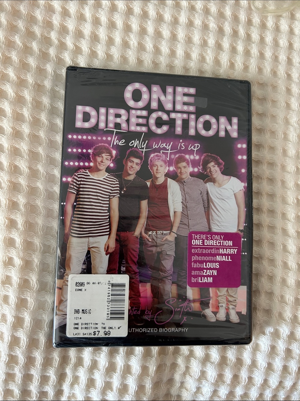 Sealed ONE DIRECTION DVD the only way is up NWT